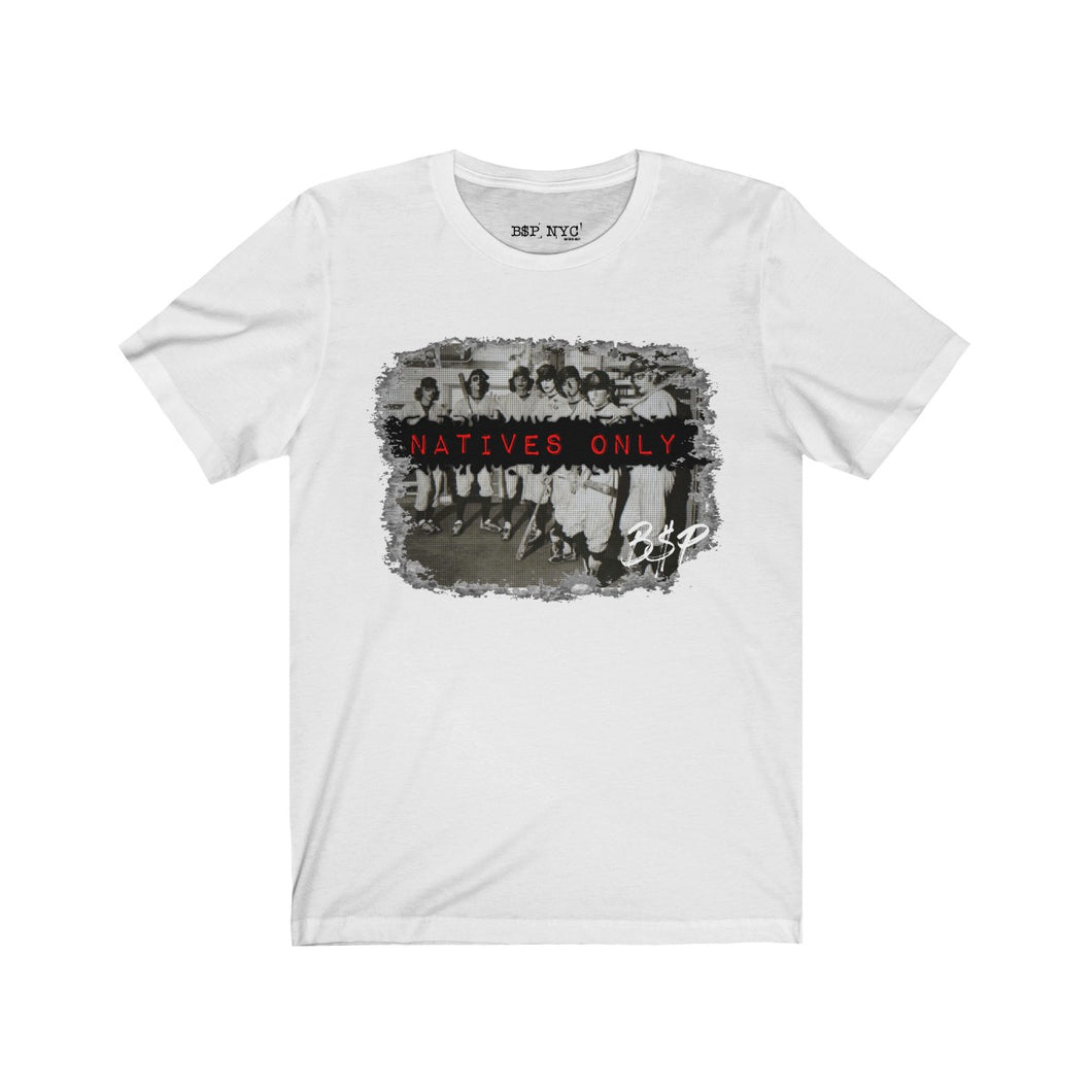 Natives Only Baseball Furies Tee (white)
